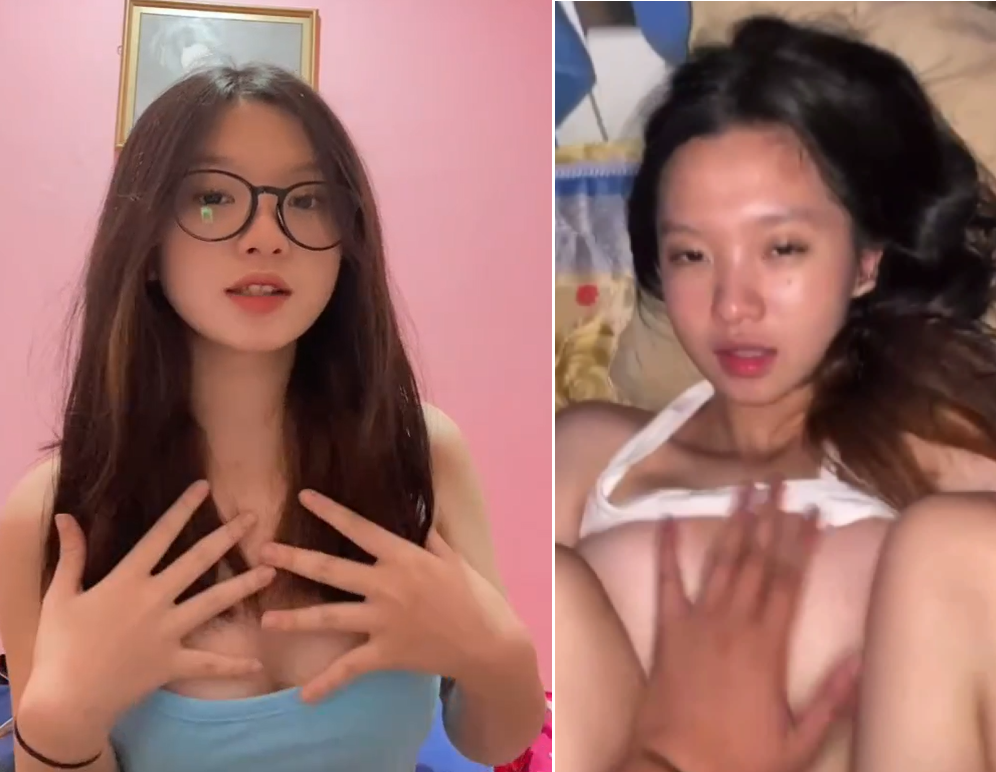 Xinh gái bị nện há mồm còn nhét sịp vào mồm
